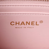 Chanel Light Pink Lambskin Rectangular Pearl Crush Handbags Chanel