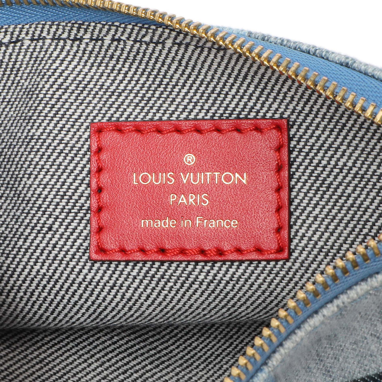 Louis Vuitton Denim Patchwork Multi Pochette Accessoires