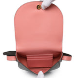 Salvatore Ferragamo Brown Calfskin Gancini Crossbody Handbags Salvatore Ferragamo