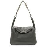 Hermes Graphite Clemence Lindy 34 Handbags Hermes
