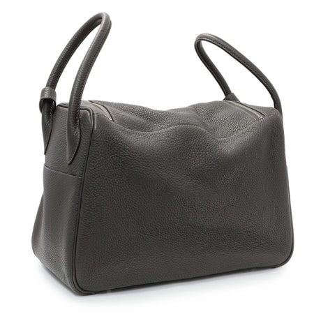 Hermes Graphite Clemence Lindy 34 Handbags Hermes