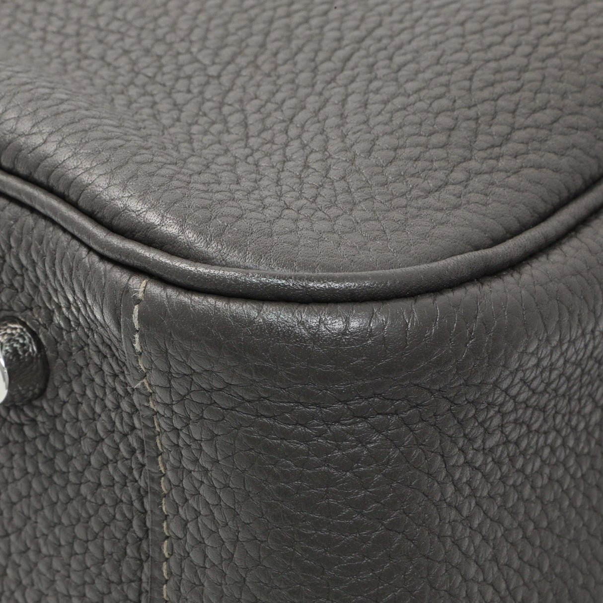Hermes Graphite Clemence Lindy 34 Handbags Hermes