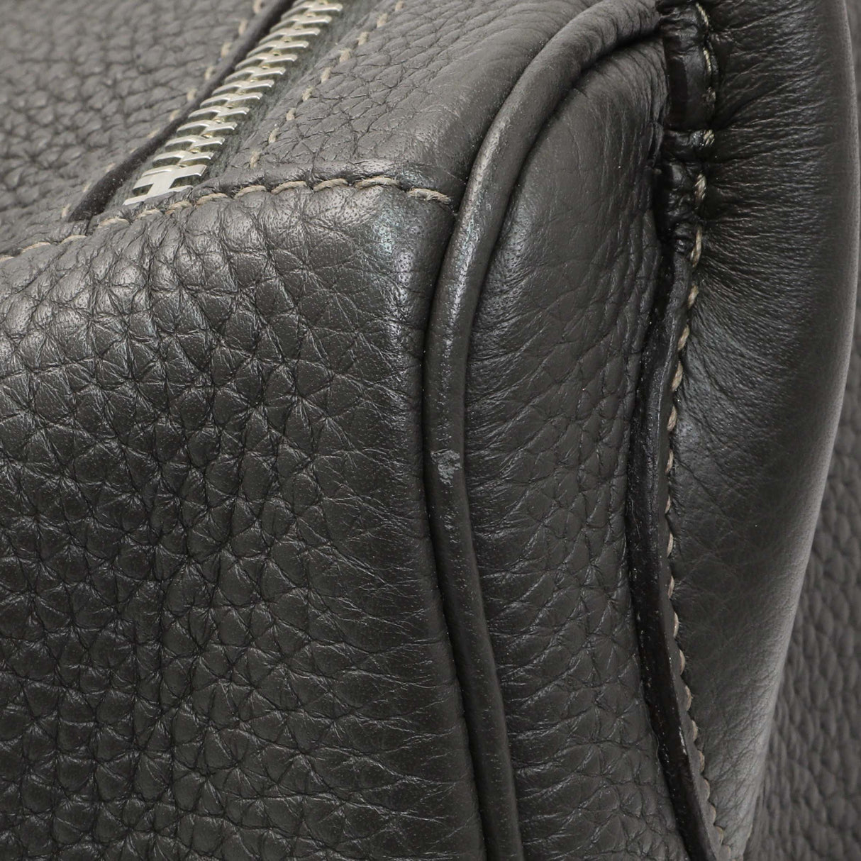 Hermes Graphite Clemence Lindy 34 Handbags Hermes