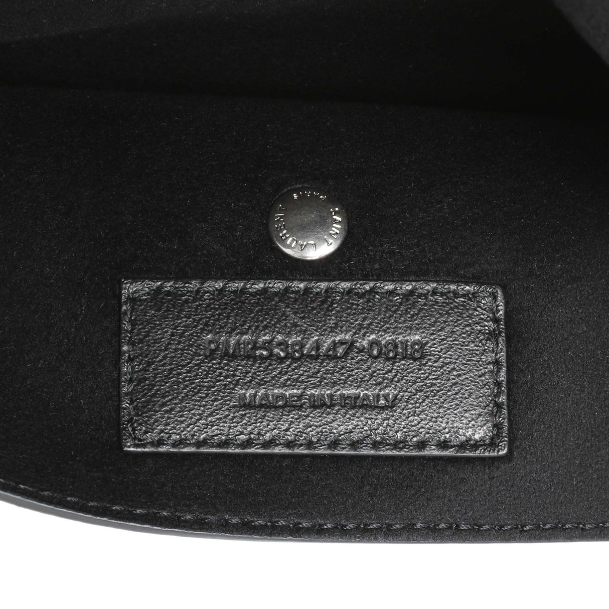 Saint Laurent Black Lambskin Teddy Bucket Bag Handbags Saint Laurent