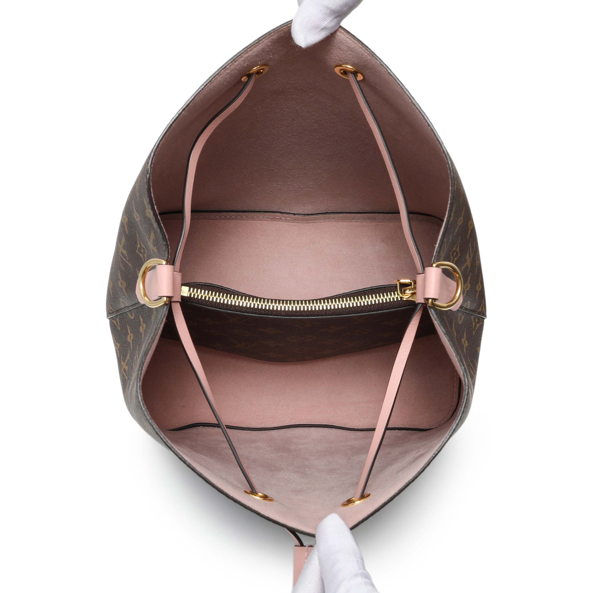 Louis Vuitton Rose Poudre Monogram Neonoe MM Handbags Louis Vuitton