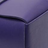 Bottega Veneta Purple Calfskin Maxi Intrecciato Small Arco Tote Handbags Bottega Veneta
