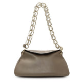 Chloe Grey Calfskin Juana Shoulder Bag Handbags Chloe