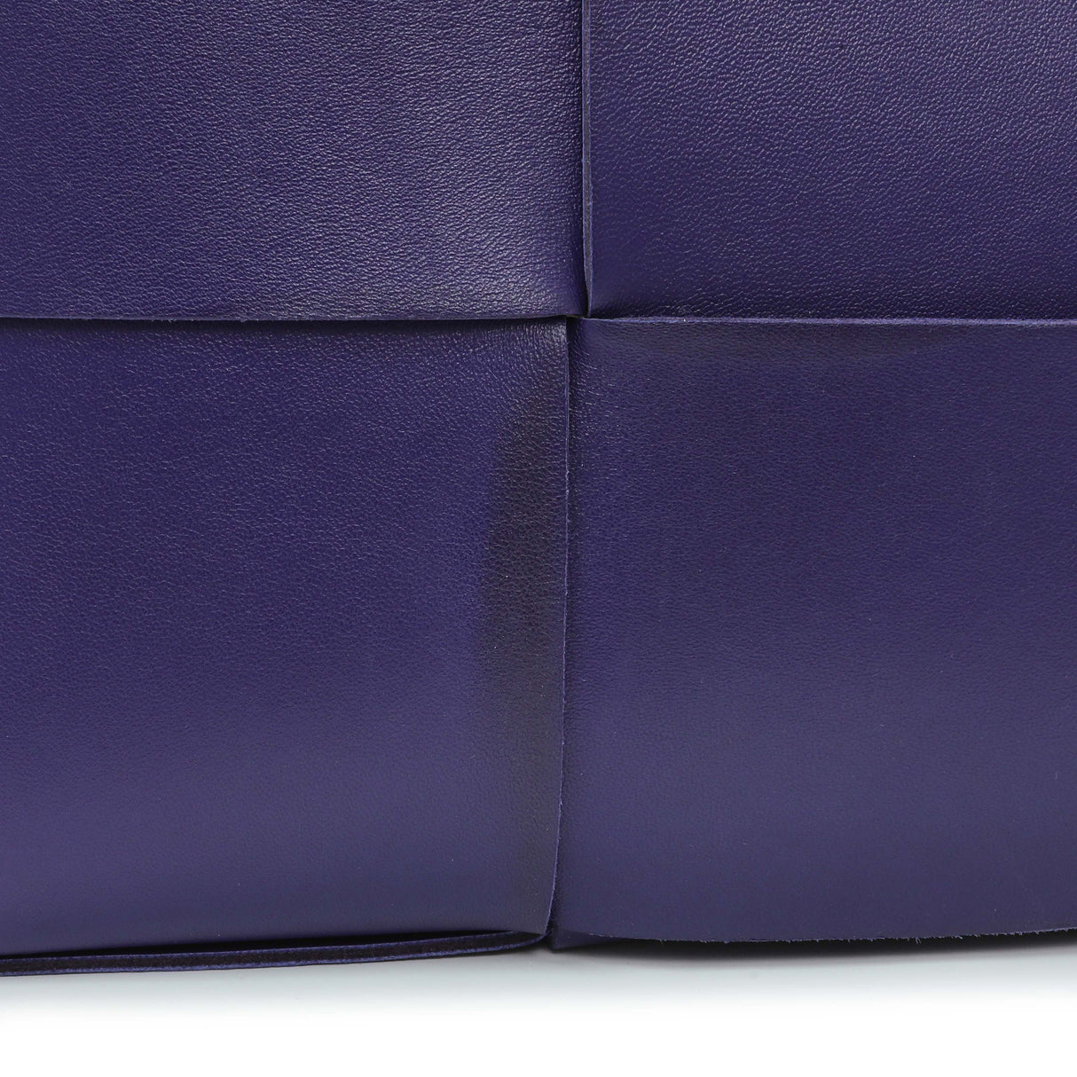 Bottega Veneta Purple Calfskin Maxi Intrecciato Small Arco Tote Handbags Bottega Veneta