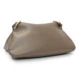 Chloe Grey Calfskin Juana Shoulder Bag Handbags Chloe