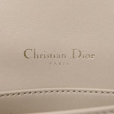 Christian Dior Beige Lambskin Cannage Lady Dior Pouch Handbags Christian Dior