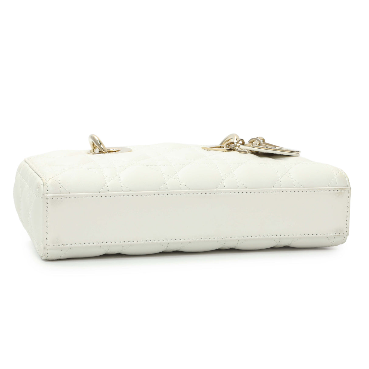 Christian Dior Latte Cannage Small Lambskin Lady D-Joy Handbags Christian Dior
