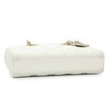 Christian Dior Latte Cannage Small Lambskin Lady D-Joy Handbags Christian Dior