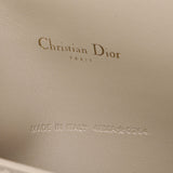 Christian Dior Beige Lambskin Cannage Lady Dior Pouch Handbags Christian Dior
