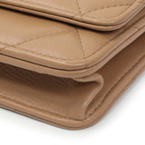 Chanel Caramel 19 Wallet on Chain Handbags Chanel