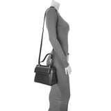 Chloe Black Calfskin Nacha Shoulder Bag Handbags Chloe