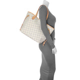 Louis Vuitton Damier Azur Neverfull MM Handbags Louis Vuitton