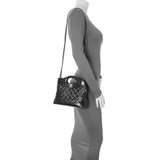 Chanel Black Shiny Crumpled Calfskin Quilted Mini 31 Shopping Bag Handbags Chanel