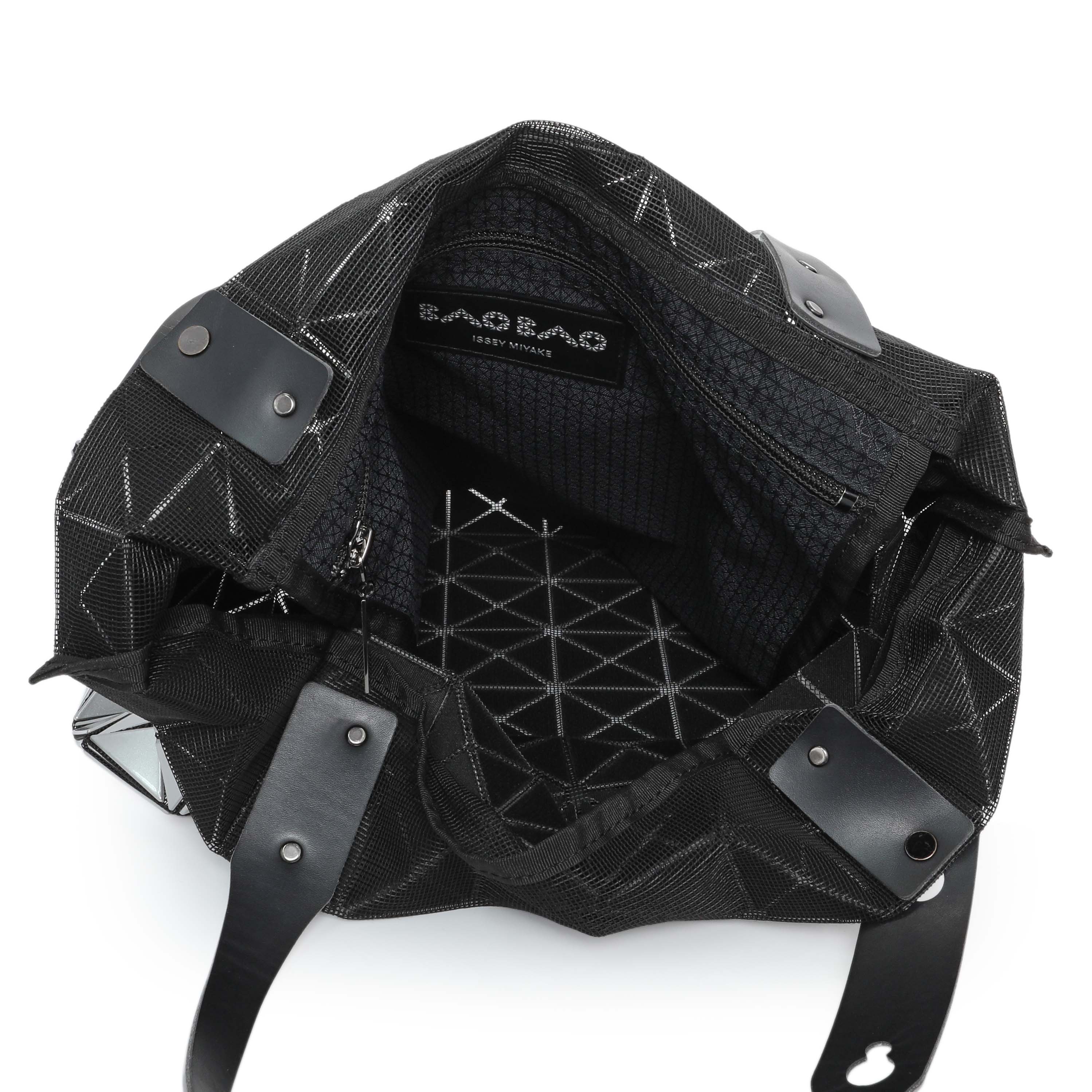 BAO BAO ISSEY MIYAKE 黒 バッグ Bao Bao Issey Miyake Duo geometric-pattern Mini Bag | Black