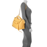Celine Yellow Grained Calfskin Mini Belt Bag Handbags Celine