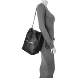 Saint Laurent Black Lambskin Teddy Bucket Bag Handbags Saint Laurent
