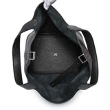 Hermes Black Clemence Picotin 22 Handbags Hermes