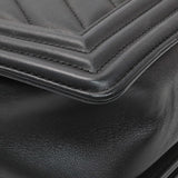 Chanel Lambskin Chevron Quilted New Medium Boy Flap Handbags Chanel