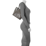 Goyard Black Goyardine Reversible Mini Anjou Handbags Goyard