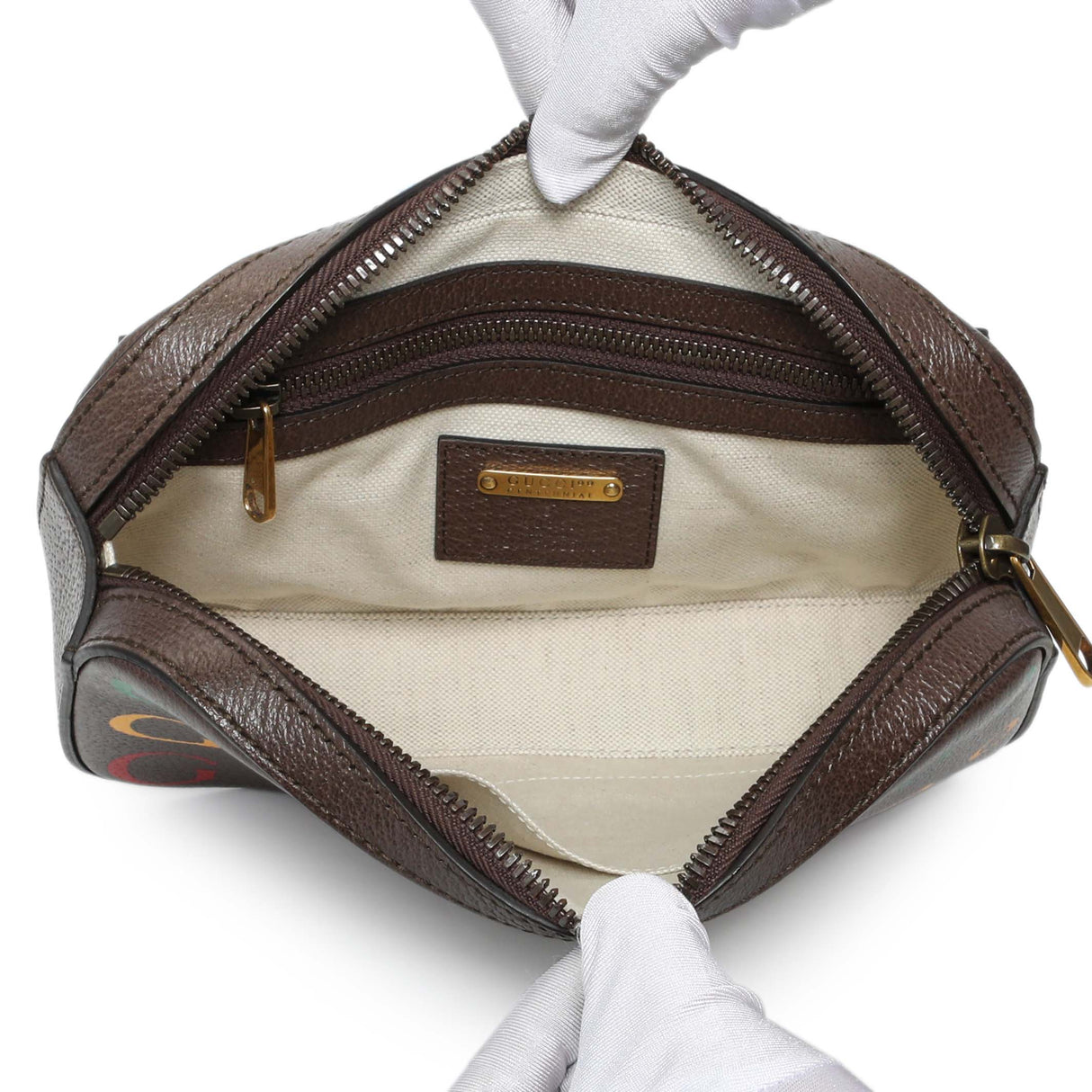 Gucci Textured Dollar Calfskin Gucci 100 Aria Belt Bag Handbags Gucci