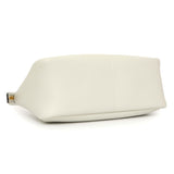 Prada White Soft Calfskin Medium Shoulder Bag