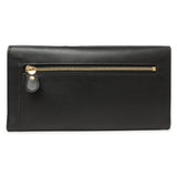 Salvatore Ferragamo Black Calfskin Vara Bow Wallet