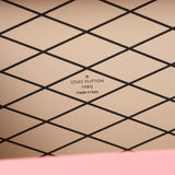 Louis Vuitton Pink Jacquard Since 1854 Petite Malle Handbags Louis Vuitton
