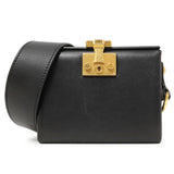 Christian Dior Black Lambskin Dioraddict Lockbox