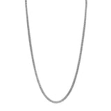 18K White Gold 2.34 Carat Riviere Diamond Necklace