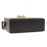 Christian Dior Black Lambskin Dioraddict Lockbox Handbags Christian Dior