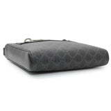 Gucci GG Supreme Monogram Web Small Flat Messenger Bag Handbags Gucci