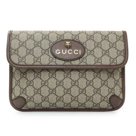Gucci GG Supreme Monogram Neo Vintage Web Belt Bag Handbags Gucci