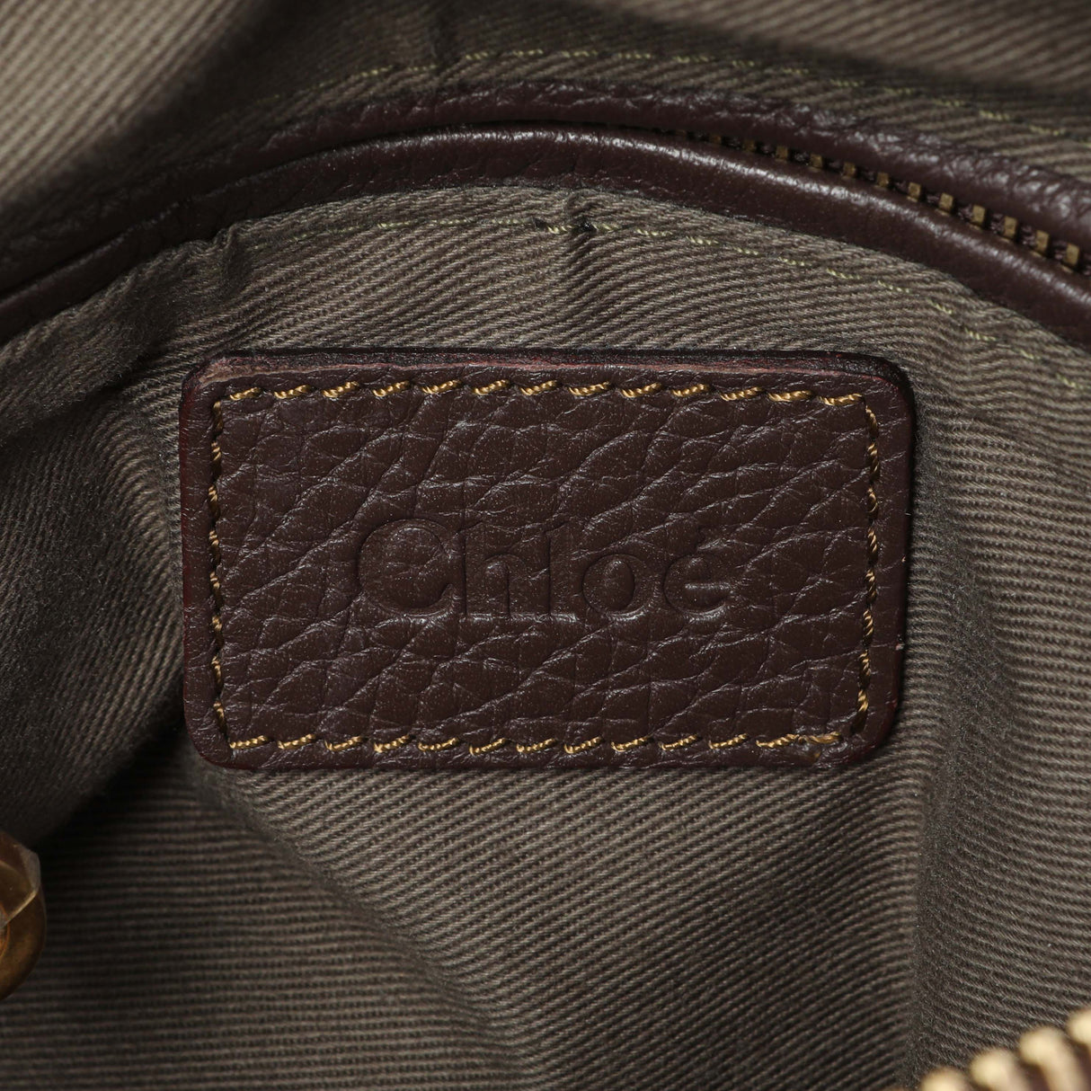 Chloe Brown Calfskin Medium Marcie Satchel Handbags Chloe