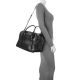 Burberry Black Patent Cube Bowling Bag Handbags Burberry