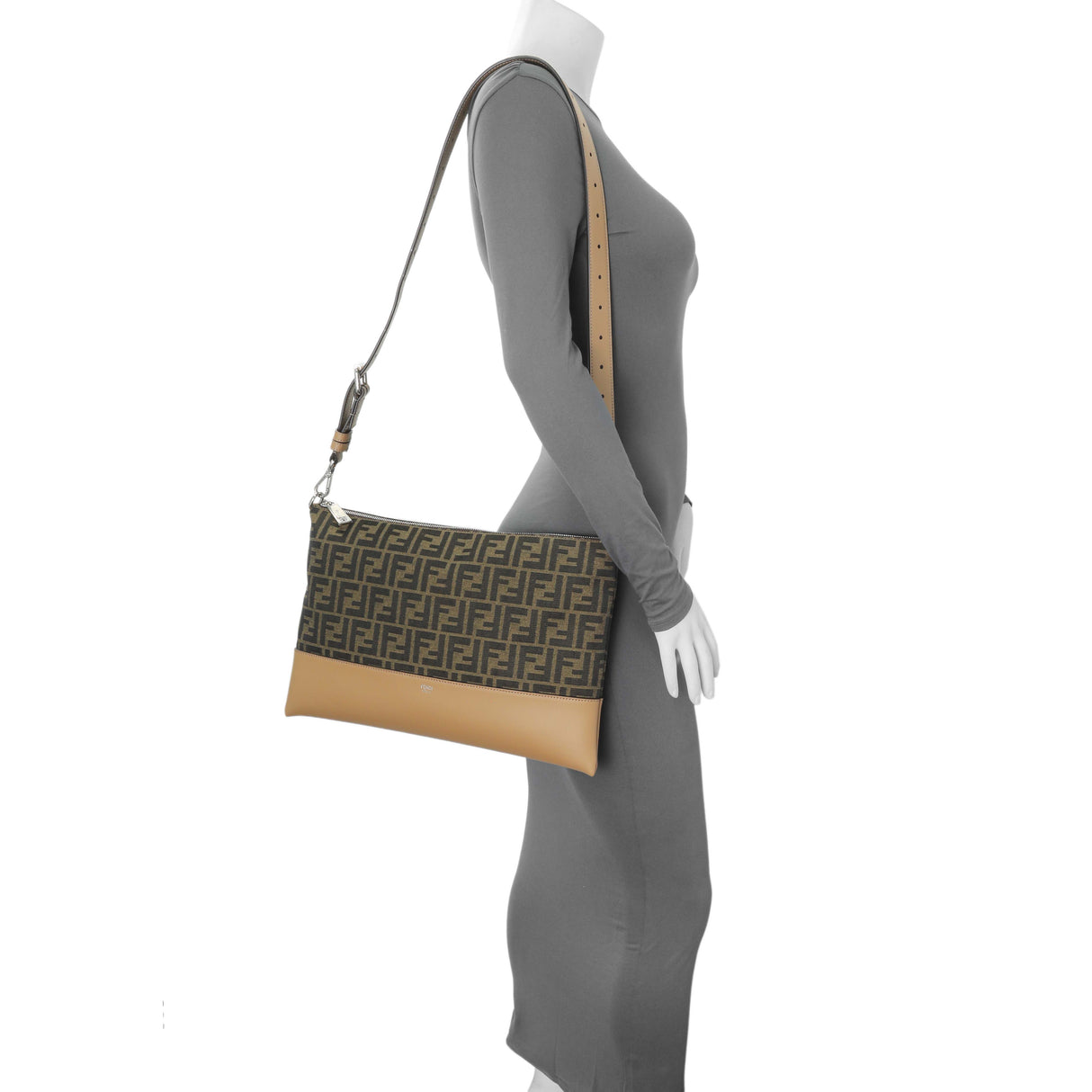 Fendi Jacquard FF 1974 After Shoulder Bag Handbags Fendi