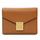 MCM Cognac Visetos Tracy Wallet Accessories MCM