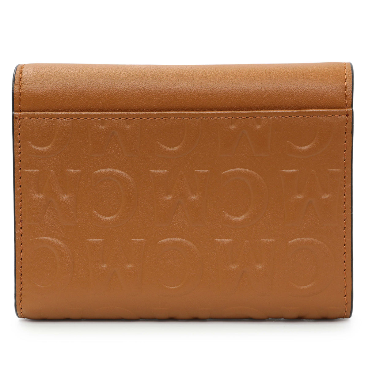 MCM Cognac Visetos Tracy Wallet Accessories MCM