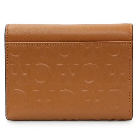 MCM Cognac Visetos Tracy Wallet Accessories MCM