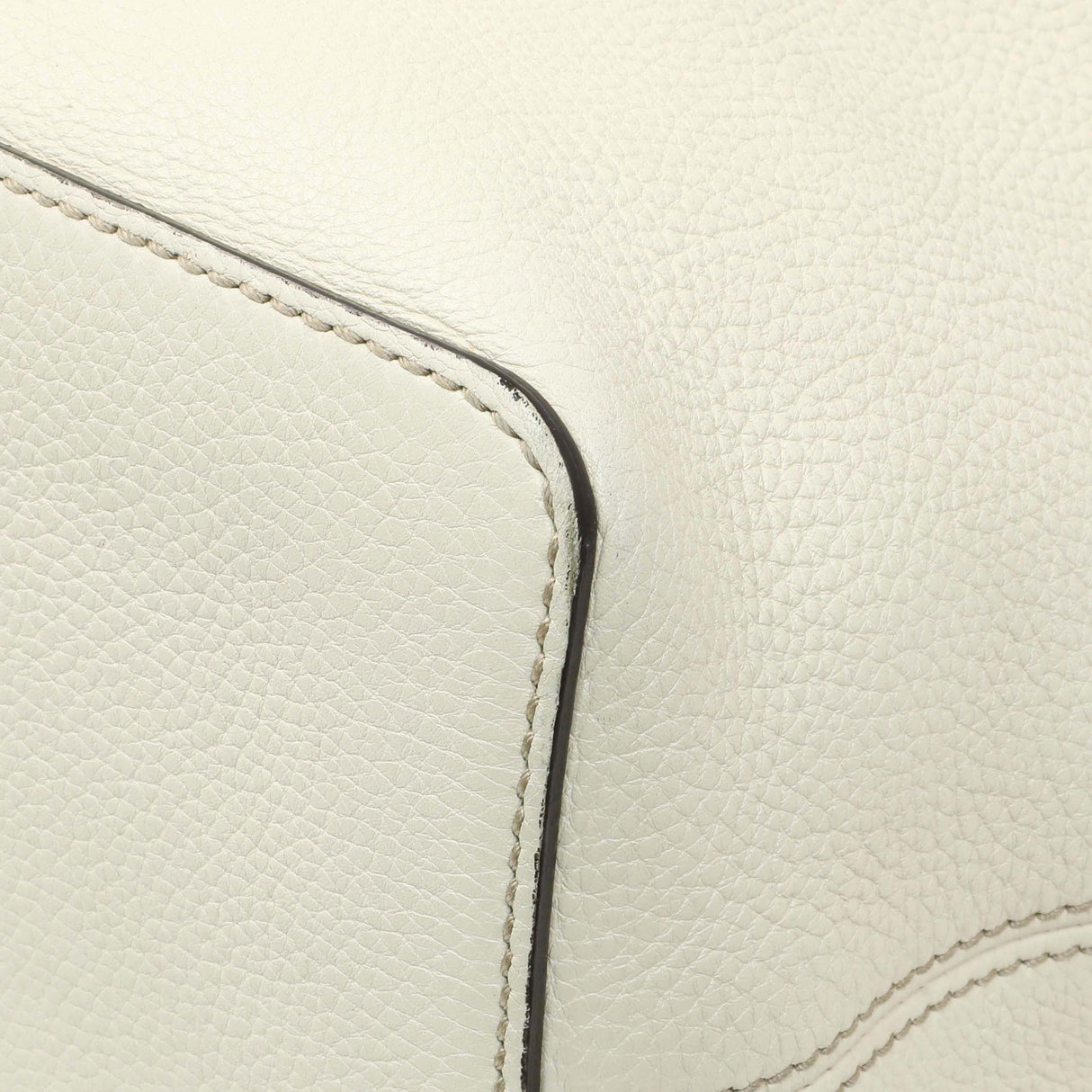 Gucci Ivory Soho Pebbled Leather Hobo Shoulder Bag Handbags Gucci