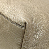 Gucci Gold Pebbled Calfskin Medium Soho Chain Shoulder Bag