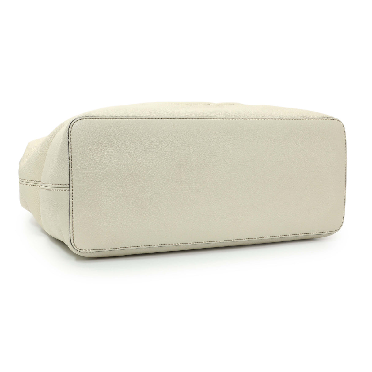 Gucci Ivory Soho Pebbled Leather Hobo Shoulder Bag Handbags Gucci
