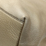 Gucci Gold Pebbled Calfskin Medium Soho Chain Shoulder Bag