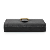 Hermes Black Chevre Mysore Bearn Card Holder Wallet Accessories Hermes