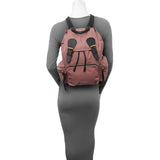 Burberry Mauve Nylon Medium Rucksack Backpack Handbags Burberry