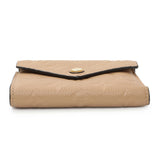 Louis Vuitton Beige Empreinte Zoe Wallet Accessories Louis Vuitton