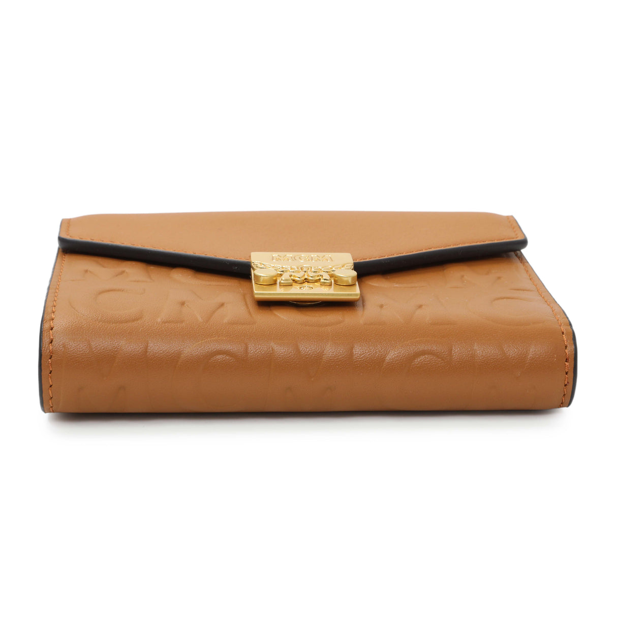MCM Cognac Visetos Tracy Wallet Accessories MCM